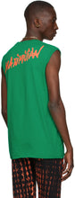 Maximilian Green Logo Tank Top