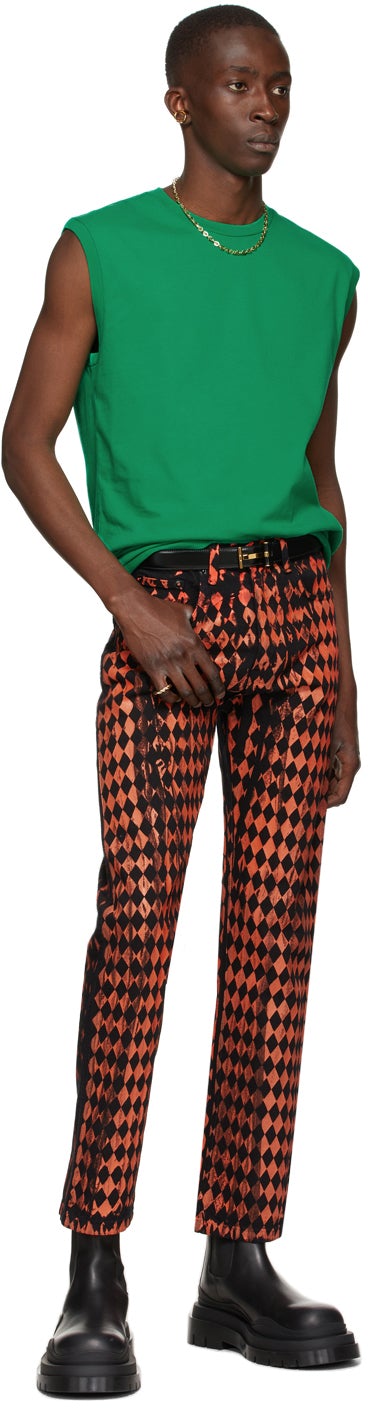 Maximilian Green Logo Tank Top