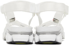 Miharayasuhiro White Sneaker Heel Belted Sandals