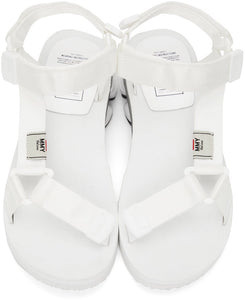 Miharayasuhiro White Sneaker Heel Belted Sandals