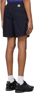 Moncler Black Bermuda Shorts