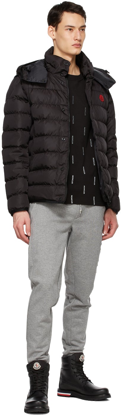Moncler Black Born To Protect Down Dabos Jacket