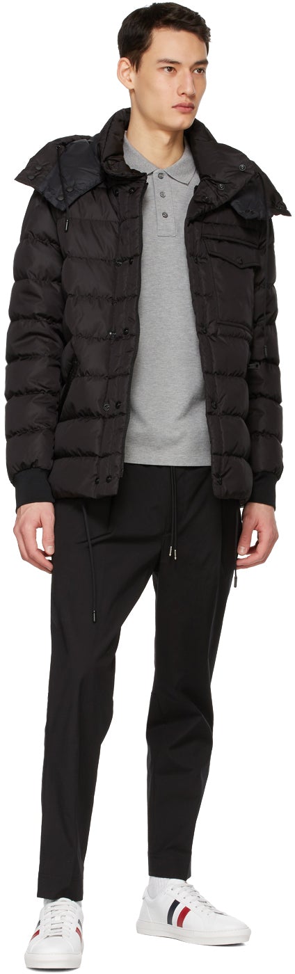 Moncler Black Born To Protect Down Gaite Jacket