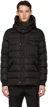 Moncler Black Born To Protect Down Gaite Jacket - Moncler Noir Né pour protéger la veste Gauce - 몬클 러 블랙 가수 재킷을 보호하기 위해 태어났습니다