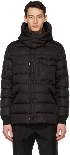 Moncler Black Born To Protect Down Gaite Jacket - Moncler Noir Né pour protéger la veste Gauce - 몬클 러 블랙 가수 재킷을 보호하기 위해 태어났습니다