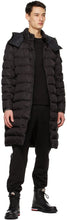 Moncler Black Born To Protect Down Nicaise Coat