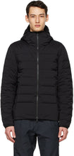 Moncler Black Down Eze Jacket - Moncler Black Down Teze Veste - 몬즈 재킷을 털어 놓았습니다