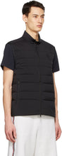 Moncler Black Down Gordes Vest
