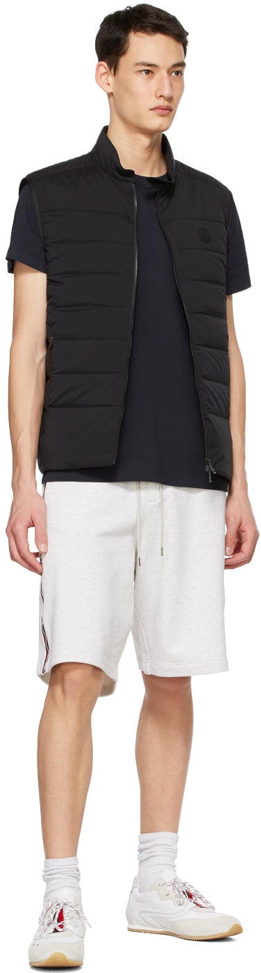 Moncler Black Down Gordes Vest