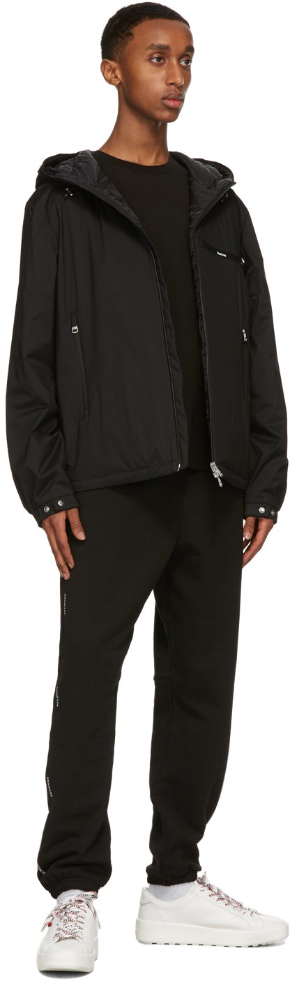 Moncler Black Down Loupiac Jacket