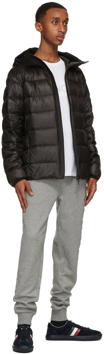 Moncler Black Down Provins Jacket