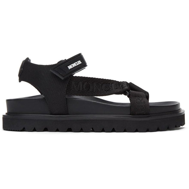 Moncler Black Flavia Sandals - Sandales de Flavia Black Moncler - 몬 클러 블랙 플라비아 샌들