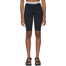 Moncler Black Logo Bike Shorts - Short de vélo de logo noir Moncler - Moncler 검은 로고 자전거 반바지