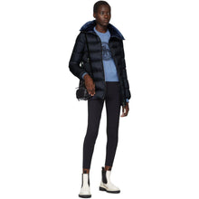 Moncler Black Logo Leggings - Leggings de logo noir Moncler - 몬 클러 블랙 로고 레깅스
