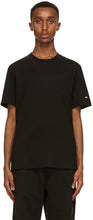 Moncler Black Logo Sleeve T-Shirt - T-shirt à manches de logo noir Moncler - 몬 클러 블랙 로고 슬리브 티셔츠