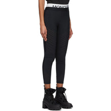 Moncler Black Logo Sport Leggings