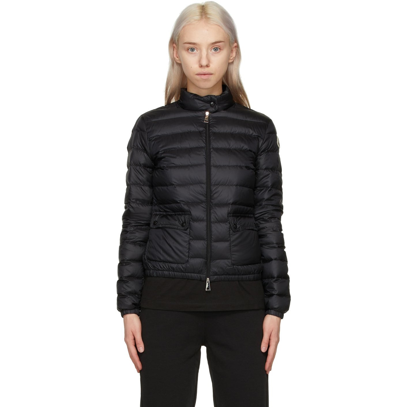 Moncler Black Longue Saison Down Lans Jacket BlackSkinny