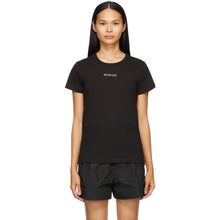 Moncler Black Slim-Fit Logo T-Shirt - T-shirt logo Slim-Fit Moncler noir - Moncler Black Slim-Fit 로고 티셔츠