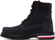 Moncler Black Suede Vancouver Boots
