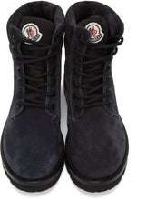Moncler Black Suede Vancouver Boots
