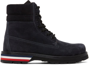Moncler Black Suede Vancouver Boots - Bottes de Vancouver Moncler Black Suede - 몬 클러 블랙 스웨이드 밴쿠버 부츠