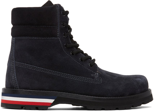 Moncler Black Suede Vancouver Boots - Bottes de Vancouver Moncler Black Suede - 몬 클러 블랙 스웨이드 밴쿠버 부츠