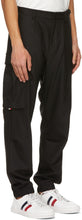 Moncler Black Virgin Wool Cargo Pants