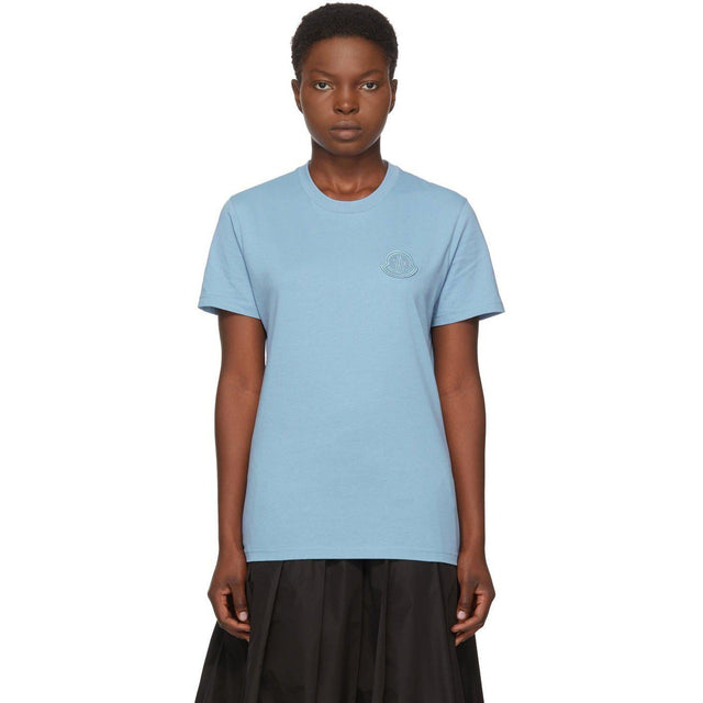 Moncler Blue Logo T-Shirt