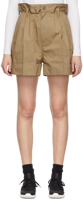 Moncler Brown Gabardine Shorts - Moncler brun gabardine shorts - Moncler Brown Gabardine 반바지