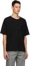 Moncler Genius 1 Moncler JW Anderson Black Logo T-Shirt