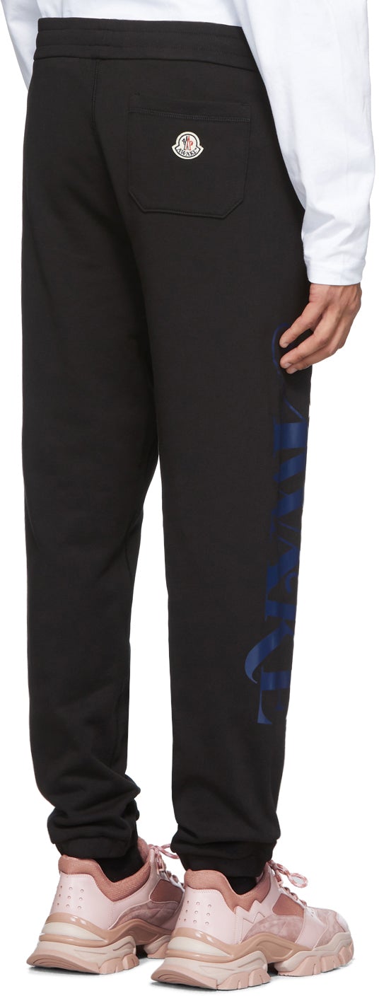 Moncler Genius 2 Moncler 1952 Black Awake NY Edition Logo Lounge Pants –  BlackSkinny