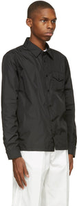 Moncler Genius 2 Moncler 1952 Black Taffeta Shirt