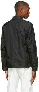 Moncler Genius 2 Moncler 1952 Black Taffeta Shirt