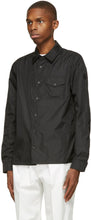 Moncler Genius 2 Moncler 1952 Black Taffeta Shirt