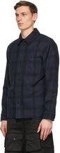 Moncler Genius 2 Moncler 1952 Navy Down Plaid Lapetus Shirt