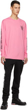 Moncler Genius 2 Moncler 1952 Pink UNDEFEATED Edition Logo Long Sleeve T-Shirt