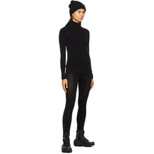 Moncler Genius 6 Moncler 1017 Alyx 9SM Black ECONYLÂ® Ribbed Leggings - Moncler Genius 6 Moncler 1017 ALYX 9SM NOIR ECONYL® côtelées côtelées - MONCLER GENIUS 6 MONCLER 1017 ALYX 9SM BLACK ECIOLY® RIBBED 레깅스