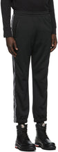 Moncler Genius 7 Moncler FRGMT Hiroshi Fujiwara Black Embroidered Trousers