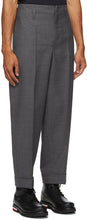 Moncler Genius 7 Moncler FRGMT Hiroshi Fujiwara Grey Wool Trousers