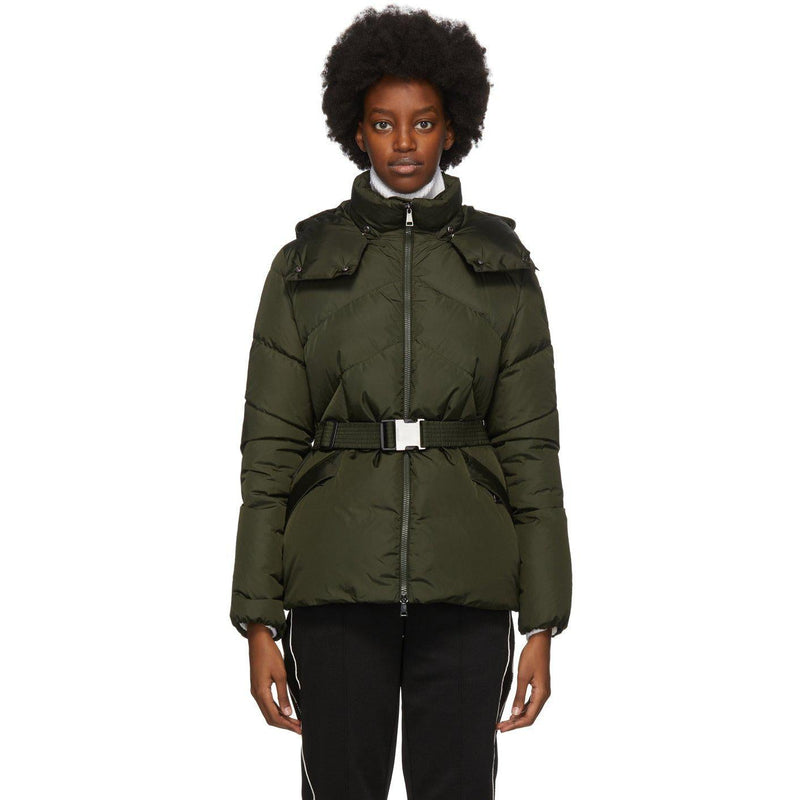 Moncler aloes hooded belted quilted shell down jacket Clearance