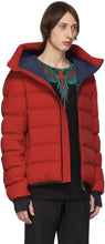 Moncler Grenoble Red Down Lagoria Jacket