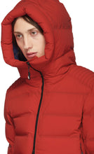 Moncler Grenoble Red Down Lagoria Jacket
