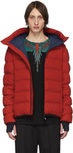 Moncler Grenoble Red Down Lagoria Jacket - Moncler Grenoble Red Down Lagoria Veste - Moncler Grenoble Red가 Lagoria Jacket.