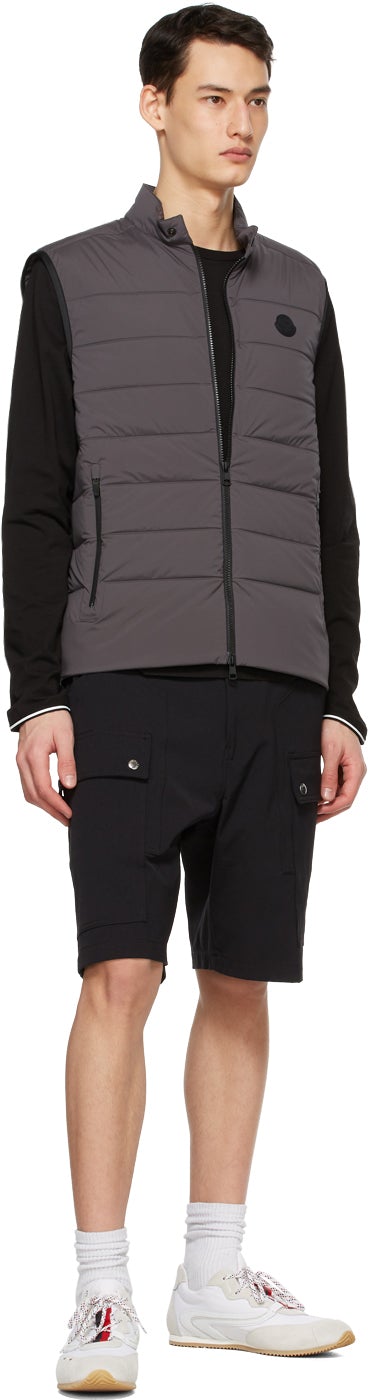 Moncler Grey Down Gordes Vest