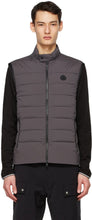 Moncler Grey Down Gordes Vest - Moncler Gray Down Gardes gilet - 몬드 회색으로 고르즈 조끼로 회색
