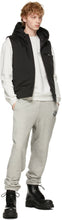 Moncler Grey Embroidered Logo Sweatshirt