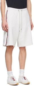 Moncler Grey French Terry Shorts