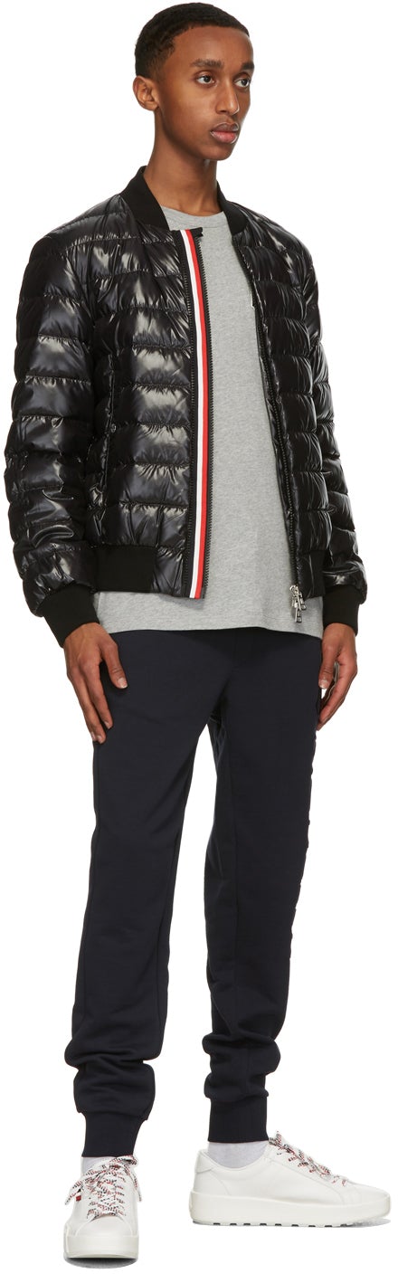 Moncler Grey Logo T-Shirt