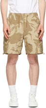 Moncler Khaki Camo Bermuda Shorts - Short Moncler Khaki Camo Bermuda - Moncler Khaki Camo Bermuda 반바지