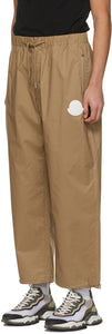 Moncler Khaki Cotton Ripstop Lounge Pants